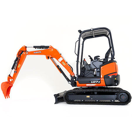 Kubota U27 Mini Excavator 6000 LBS