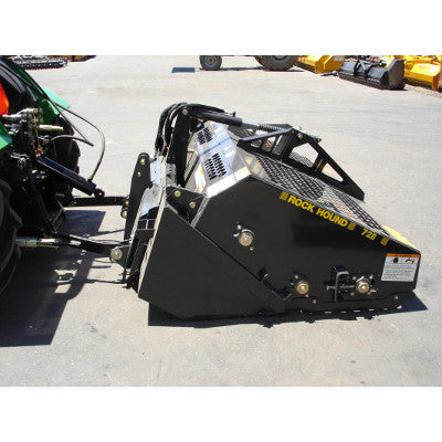 RockHound Landscape Rake- skid loader attachment