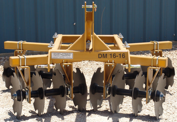 K & M Manufacturing Co., Inc. 3-Point Disc Harrow